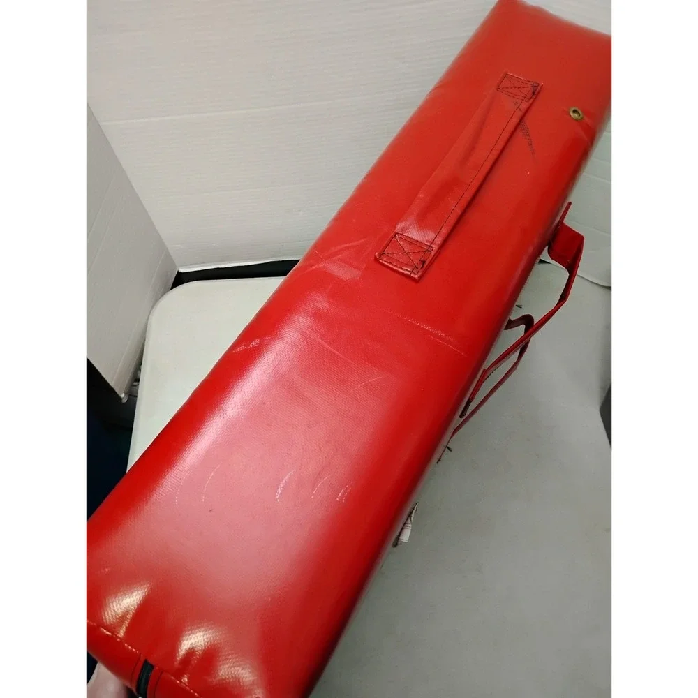 Century MMA Boxing Punch Kick Shield Pad Good Condition 25x15in Red 4 Handles